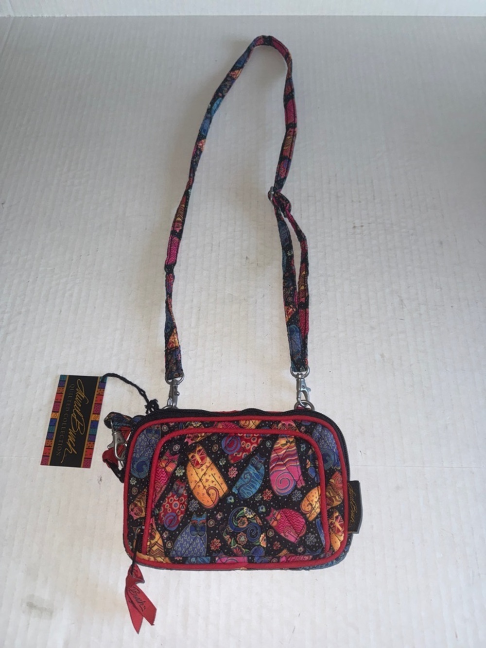 NWT Laurel Burch Crossbody Wallet Clutch
